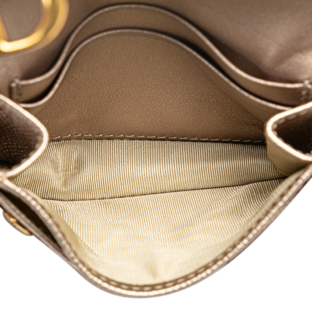 Pre-Loved Dior Leather Saddle Card Holder - Picture 4 of 8